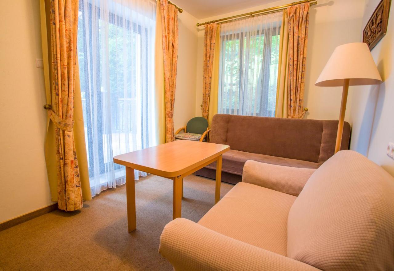 Farys - centrum Krynicy na wzgórzu wśród ciszy ze wspaniałymi tarasami widokowymi, sauna, jacuzii, siłowna, prywatny parking Krynica-Zdrój Exterior foto
